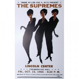 Supremes - Lincoln Center - Concert Poster - Books & Others - Poster