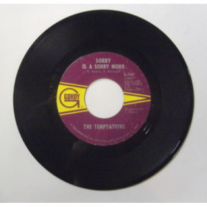 Temptations - Sorry Is A Sorry Word - 7 - Vinyl - 7"