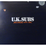 UK Subs - Recorded 1979-1981 - LP