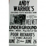 Velvet Underground - Andy Warhol's Exploding Plastic Inevitable Show - Concert Poster
