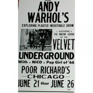 Velvet Underground - Andy Warhol's Exploding Plastic Inevitable Show - Concert Poster - Books & Others - Poster