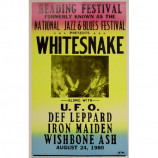 Whitesnake - Reading Festival - Concert Poster