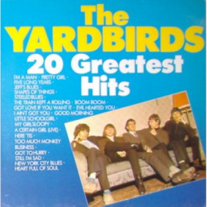 Yardbirds - 20 Greatest Hits - LP - Vinyl - LP