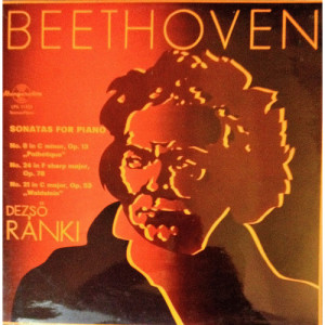 Dezso Ranki - BEETHOVEN Sonatas for Piano No.8 (Pathetique), 24, 21  - Vinyl - LP
