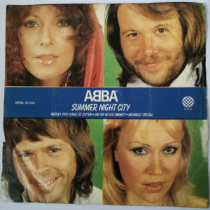 Abba - Summer Night City - Vinyl - 7'' PS