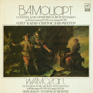 Sviatoslav Richter - Oleg Kagan - MOZART:Sonatas for Violin & Piano KV 378,KV 379 - Vinyl - LP