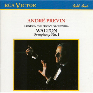 Andre Previn & The London Symphony Orchestra - WALTON Symphony No.1 / VAUGHAN WILLIAMS The Wasps: Overture - CD - Album