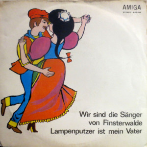Ballhausorchester Kurt Beyer - Wir sind die Sänger von Finsterwalde / Lampenputzer ist mein - Vinyl - 7'' PS