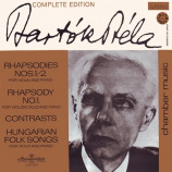 Bartok Bela - Rhapsodies N.1-2/Rhapsody N.1/Contrasts/Hungarian FolkSongs