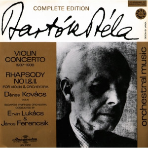 Bartok Bela - Violin Concerto / Rhapsody 1 & 2 - Vinyl - LP Gatefold