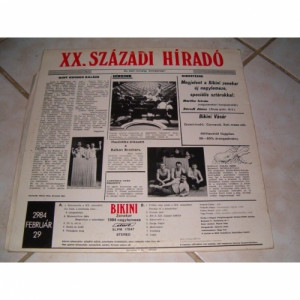 Bikini - XX. Szazadi Hirado - Vinyl - LP