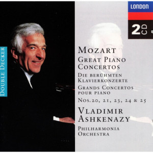 Vladimir Ashkenazy - Philharmonia Orchestra - Mozart - Great Piano Concertos - CD - 2CD