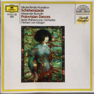 Wiener Symphoniker - Herbert von Karajan - Richter - Rimsky-Korsakov ‎– Scheherazade / Borodin - Polovtsian Dance - CD - Album