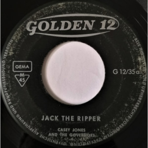 Casey Jones & The Governors - Jack The Ripper / So Long Baby - Vinyl - 7"