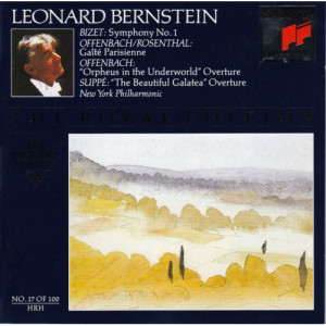 Leonard Bernstein New York Philharmonic Orchestra - Bizet Symphony No.1 Offenbach Gaite Parisienne-Orpheus In Th - CD - Album