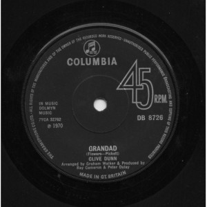 Clive Dunn - Grandad / I Play The Spoons - Vinyl - 7"