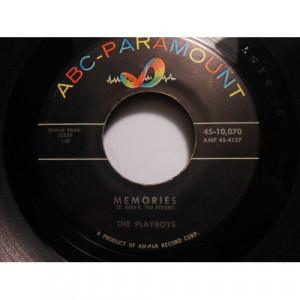 The Playboys - Memories / You're All I See - Vinyl - 7"