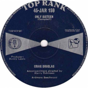 Craig Douglas - Only Sixteen - My First Love Affair - Vinyl - 7"