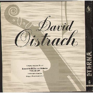 David Oistrakh - Mozart : Konzert Für Violine und Orchester A-dur Kv 219 - Vinyl - 10'' 