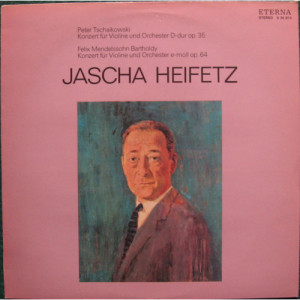 Jascha Heifetz - Charles Munch - Fritz Reiner - Tchaikovsky / Mendelssohn- Concerto for Violin and Orchestra - Vinyl - LP
