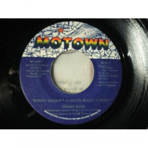 Diana Ross - Sorry Doesn't Always Make It Right/ Together - Vinyl - 7"