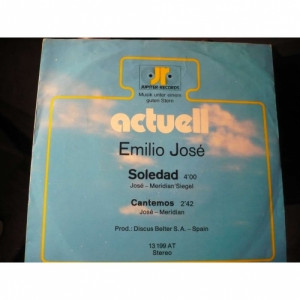 Emilio Jose - Soledad / Cantemos - Vinyl - 7'' PS