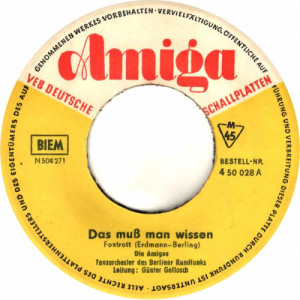 Die Amigos / Das Hemmann-Quintett - Das Muß Man Wissen / Kleine Anneliese - Vinyl - 7"