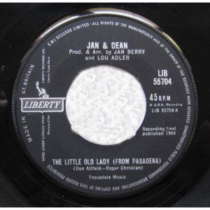 JAN & DEAN - The Little Old Lady (From Pasadena) / My Mighty G.T.O - Vinyl - 7"