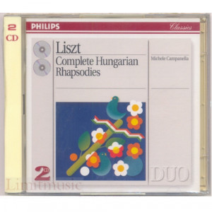 Michele Campanella - LISZT - Complete Hungarian Rhapsodies - CD - 2CD