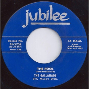 Gallahads - The Fool / The Morning Mail - Vinyl - 7"