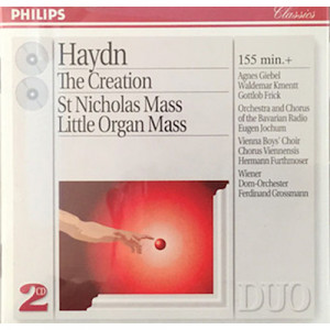 Agnes Giebel - Waldemar Kmentt - Gottlob Frick - Haydn - The Creation—St Nicholas Mass—Little Organ Mass - CD - 2CD