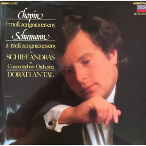 Andras Schiff & Antal Dorati - CHOPIN & SCHUMANN - Piano Concertos - Vinyl - LP