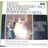Giuseppe Prencipe - Orchestra Rossini Di Napoli - Viotti - Boccherini: Meister Der Musik