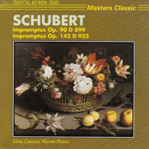 Sylvia Capova - Schubert: Impromptus Op. 90 D 899 / Impromptus Op. 142 D 935 - CD - Album