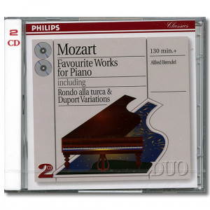 Alfred Brendel - MOZART - Favourite Works For Piano - CD - 2CD