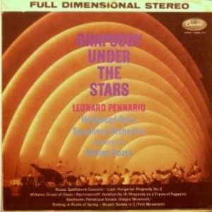 Hollywood Bowl So - Miklos Rozsa -leonard Pennario - Rhapsody Under The Stars - Vinyl - LP