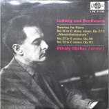 MIHALY BACHER - BEETHOVEN Sonatas for Piano No.14 (Moonlight), 27, 32