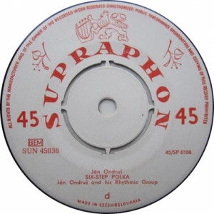Jan Ondrus & His Rhythm Group - Six-step Polka / Acrobat - Vinyl - 7"