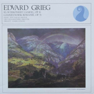 Jens Harald Bratlie & Oslo Filharmoniske Orkes - Grieg:klaverkonsert I A-moll Op. 16/gammelnorsk Romanse Op. 51 - Vinyl - LP