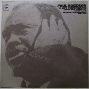 Paul Robeson - In Live Performance - Vinyl - LP