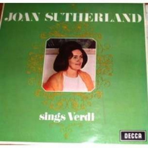 Joan Sutherland - Sings Verdi - Vinyl - LP