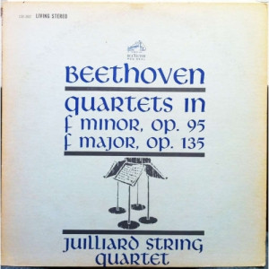 Juilliard String Quartet - Beethoven Quartets - Vinyl - LP