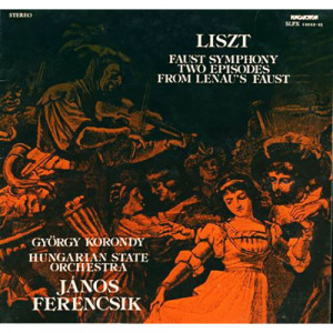 Ferencsik Janos - Hungarian State Chamber Orchestr - LISZT - Faust Symphony / Two Episodes from Lenau's Faust - Vinyl - 2 x LP