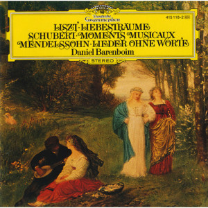 Daniel Barenboim - LISZT ‎Liebesträume SCHUBERT Moment Musicaux MENDELSSOHN Lie - CD - Album