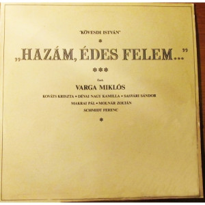 Varga Miklos - Hazam Edes Felem - Vinyl - LP
