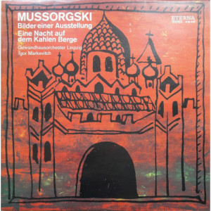 Igor Markevitch - Gewandhausorchester Leipzig - MUSSORGSKY Pictures at an Exhibition- Night on Bald Mountain - Vinyl - LP