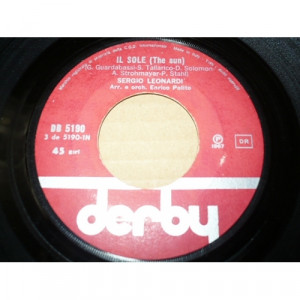 Sergio Leonardi - Il Sole (The Sun)  - Non Ti Scordar Di Me - Vinyl - 7"