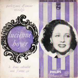 Lucienne Boyer - Parlez-Moi D'Amour  - Vinyl - 7'' PS