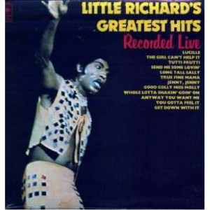 Little Richard - Little Richard's Greatest Hits Recorded Live - Vinyl - LP