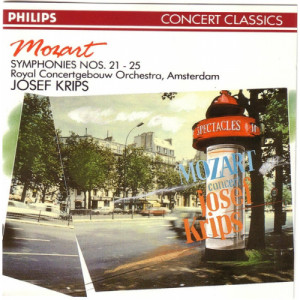 Royal Concertgebouw Orchestra / Josef Krips - Mozart - Symphonies Nos. 21 - 25 - CD - Album